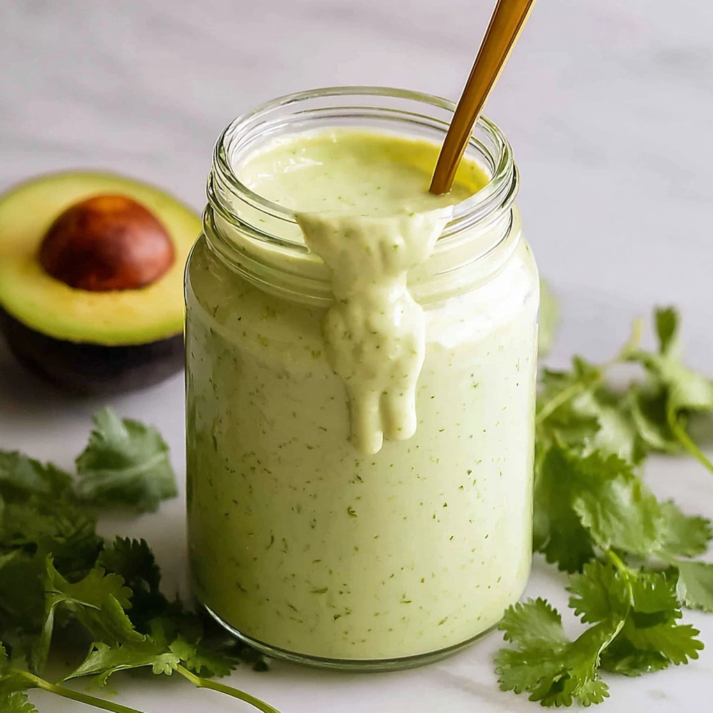 Easy Avocado Dressing Recipe - Recipe Image
