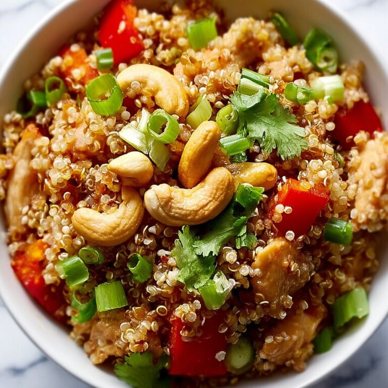 Cashew Chicken Quinoa Bake Recipe
