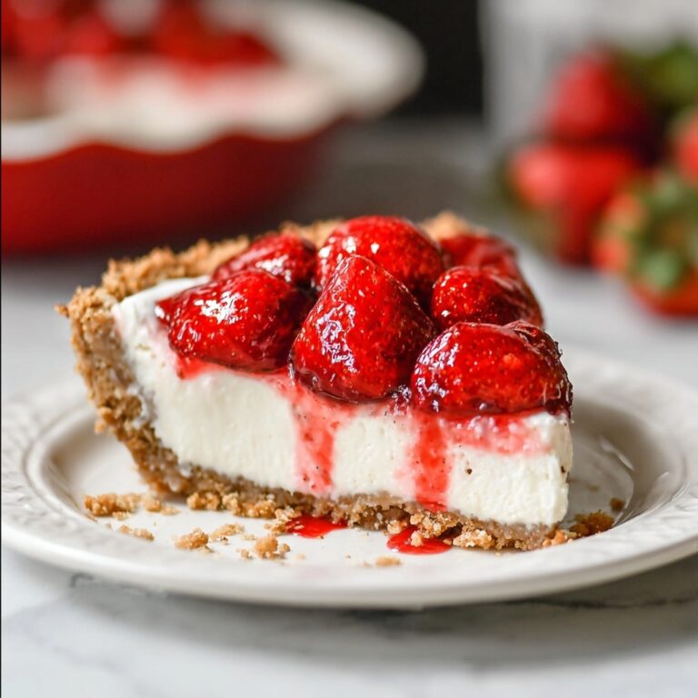 Strawberries & Cream Pie Recipe