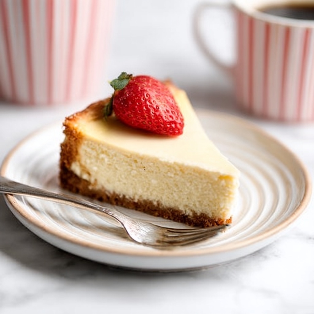 White Chocolate Cheesecake Recipe - Recipe Image