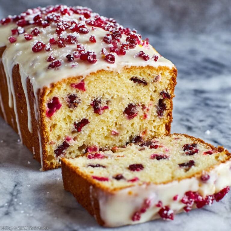 Christmas Cranberry Loaf Recipe