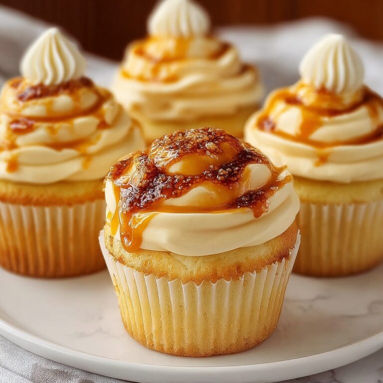 Crème Brûlée Cupcakes Recipe