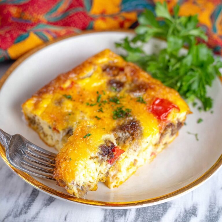 Rotel Sausage Cream Cheese Breakfast Casserole Recipe