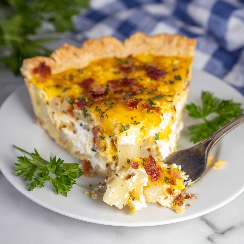 Loaded Potato Quiche Recipe - Recipe Image