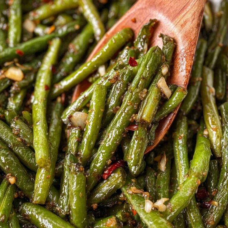 Honey Garlic Green Beans Recipe