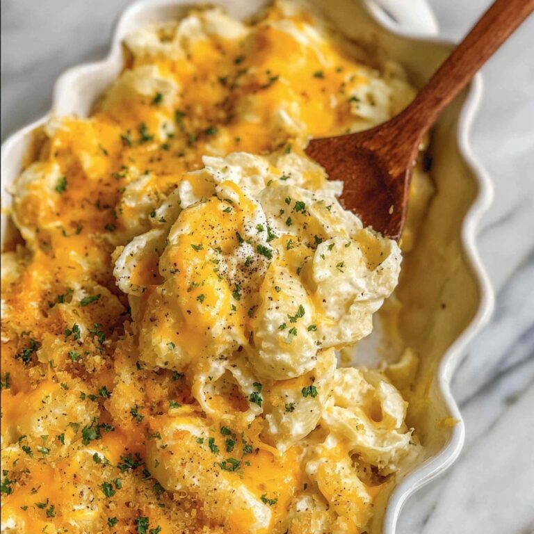 Creamy Cajun Baked Mac & Cheese Recipe