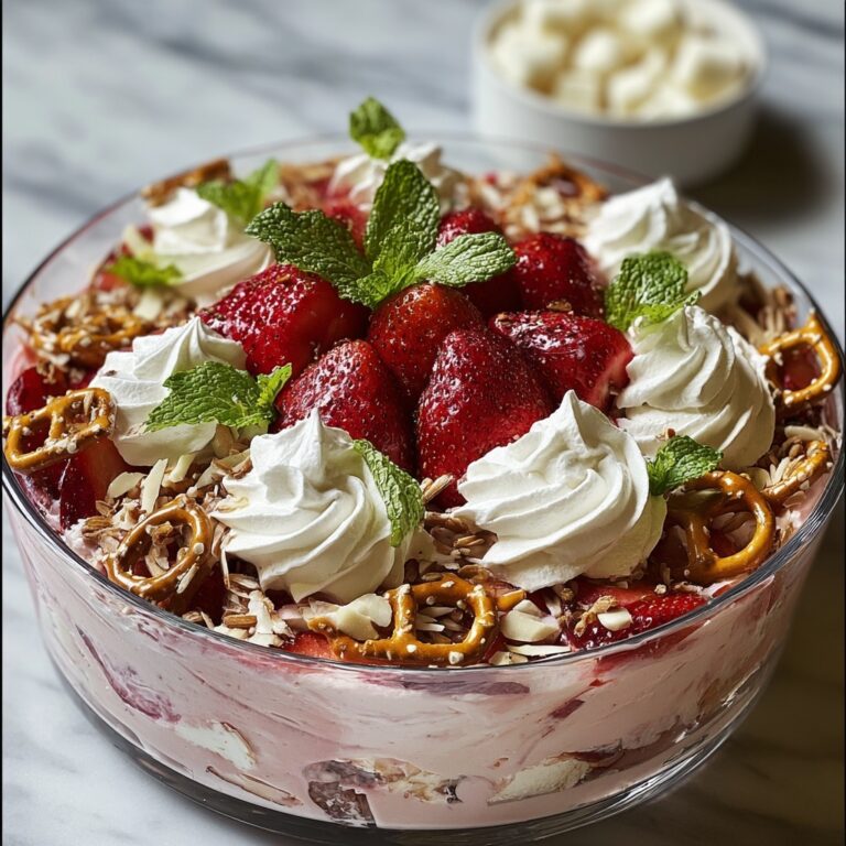 Strawberry Pretzel Salad Recipe