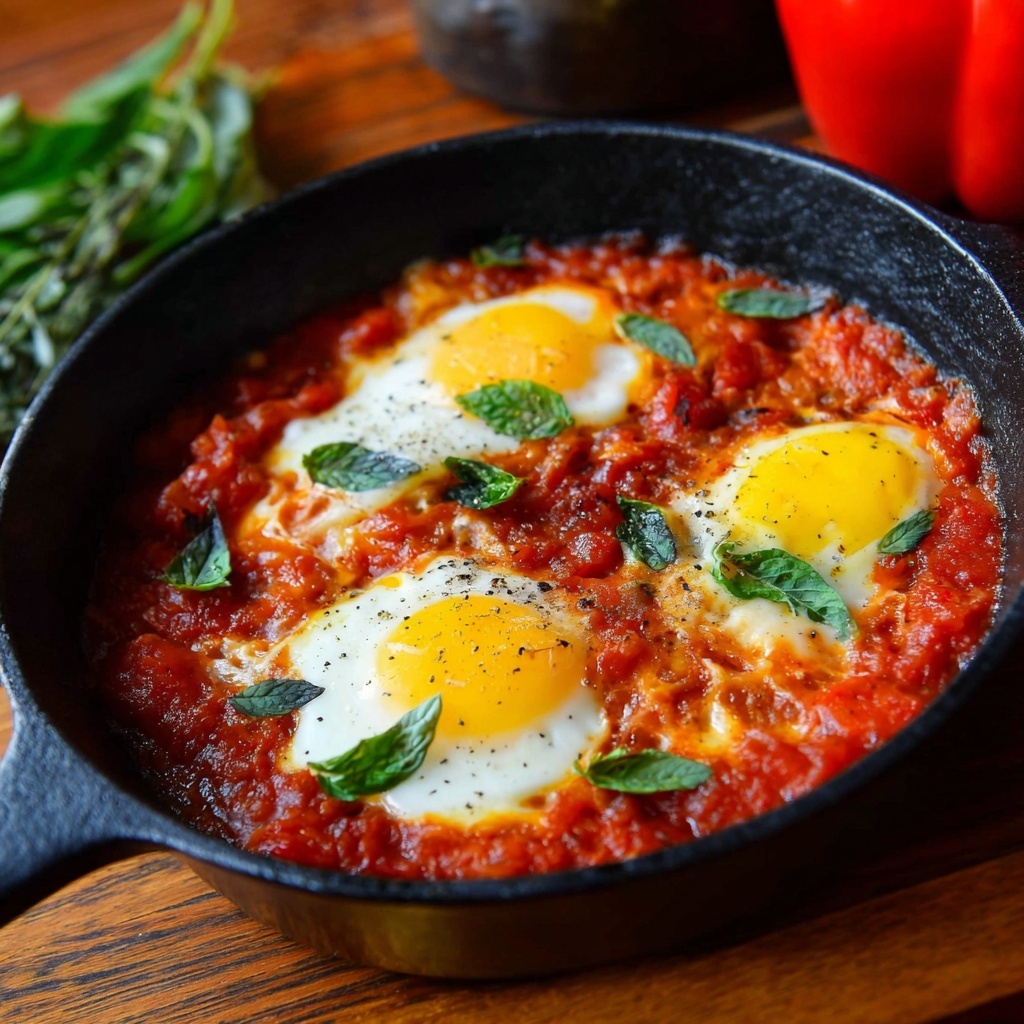 Tomato and Cheese Egg Bake Recipe - Recipe Image