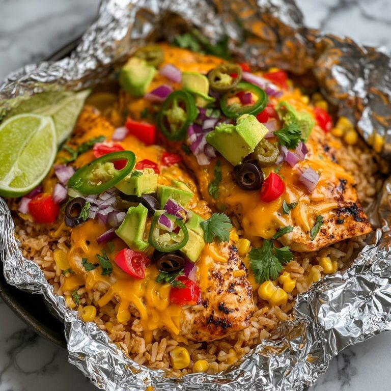 Santa Fe Chicken Foil Packets Recipe