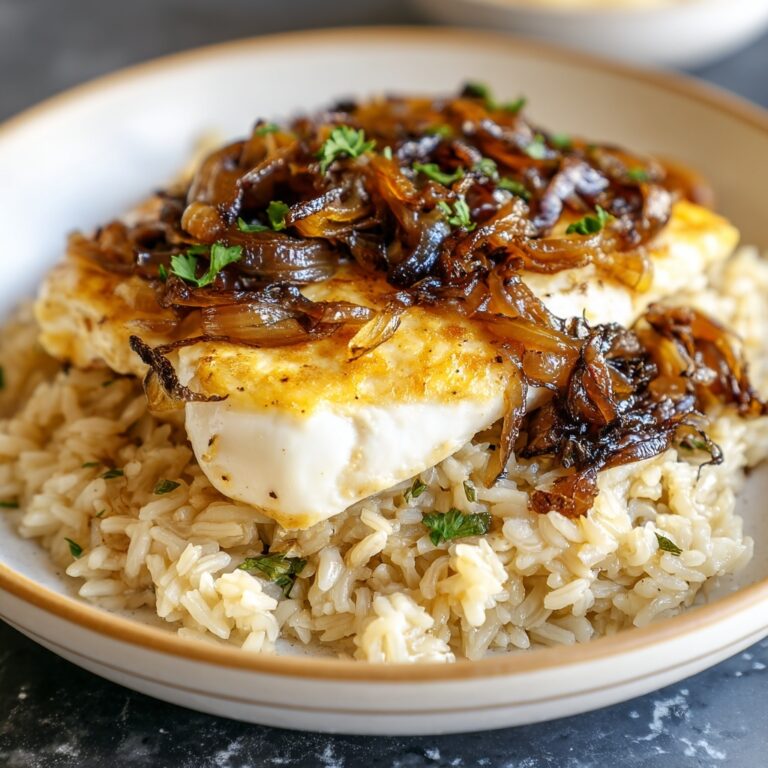 French Onion Chicken & Rice Casserole Recipe