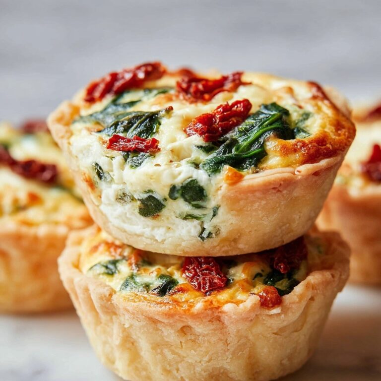 Egg White Bites with Sun-Dried Tomatoes, Spinach, and Bell Peppers Recipe