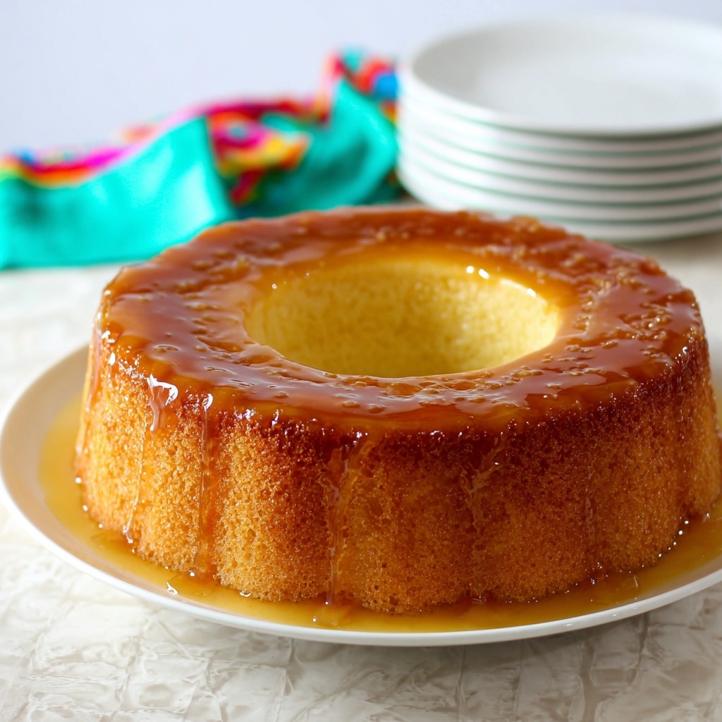 Easy Flan Cake Recipe - Recipe Image