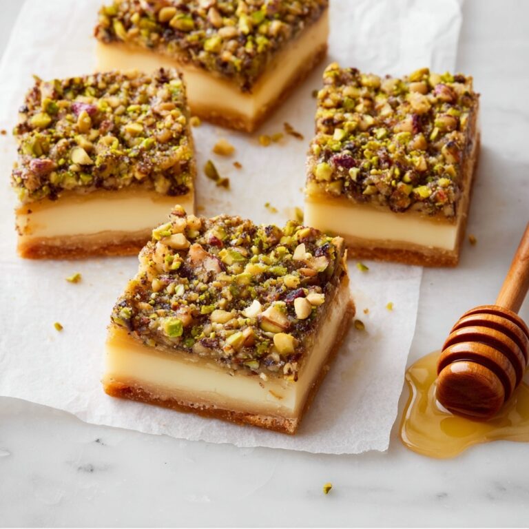 Baklava Cheesecake Bars Recipe