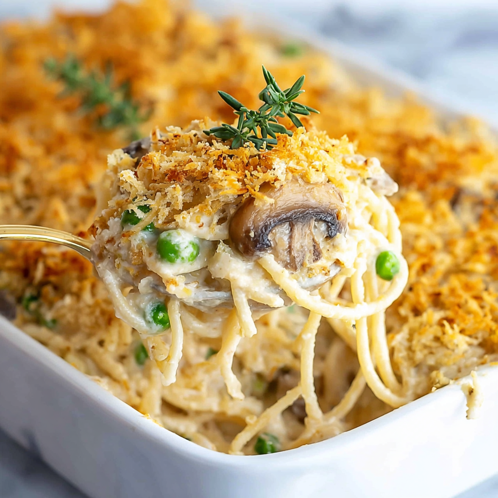 Turkey Tetrazzini Recipe - Recipe Image