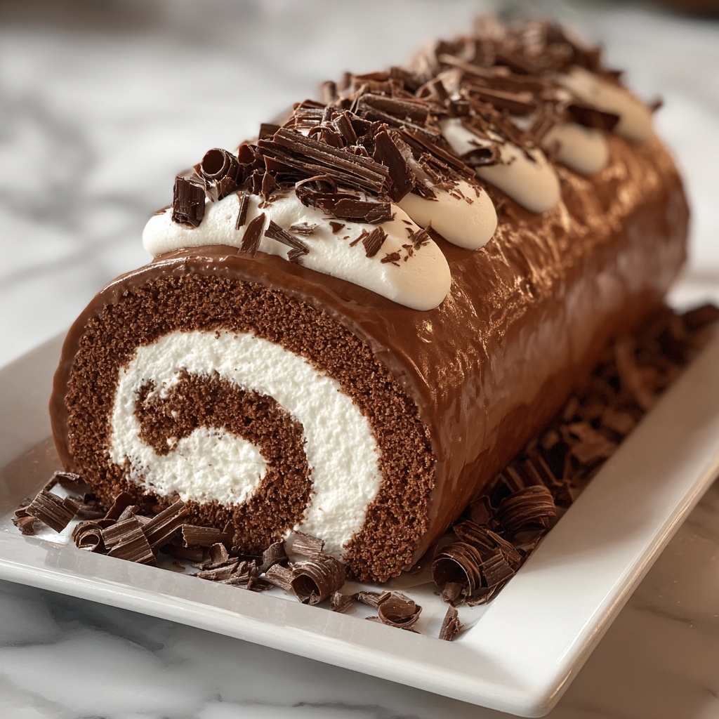 Classic Yule Log Recipe - Recipe Image