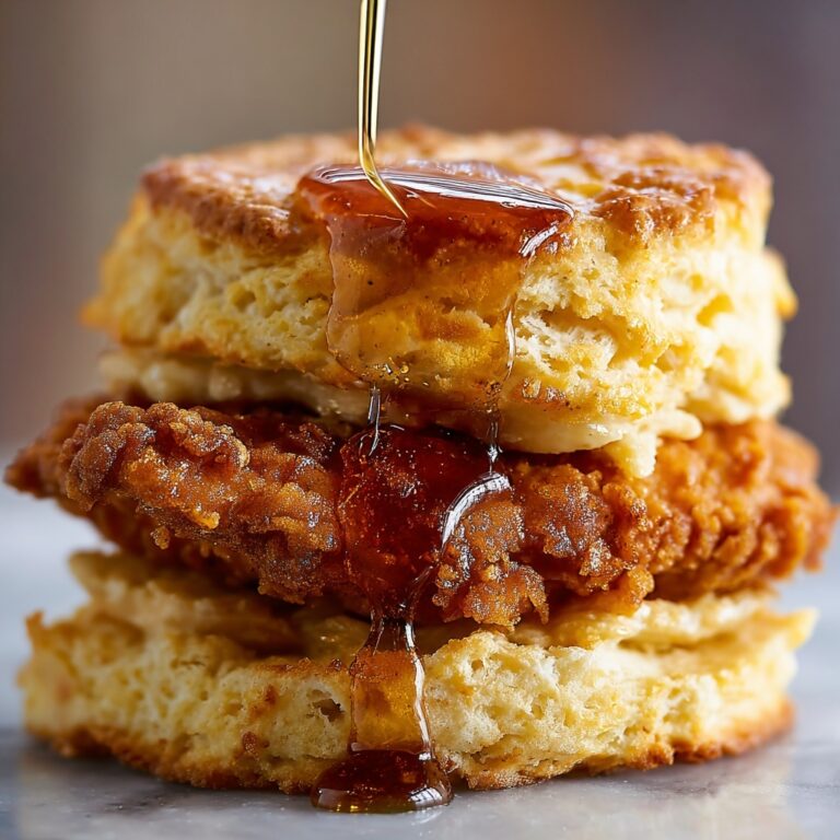 Hot Honey Chicken Biscuits Recipe