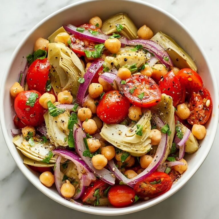Tuscan Artichoke Tomato Salad Recipe