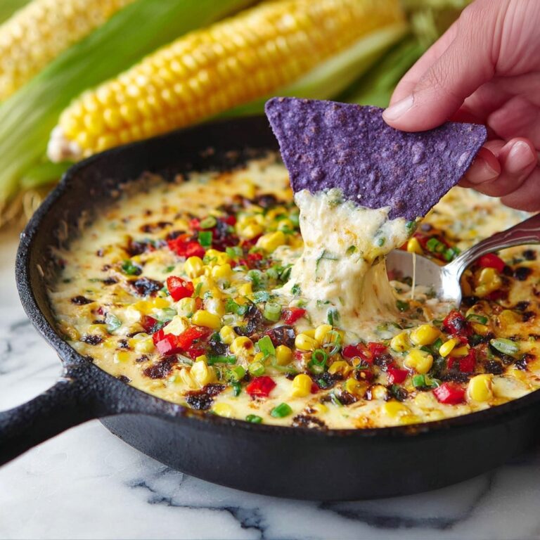 Roasted Corn Queso Fundido Recipe