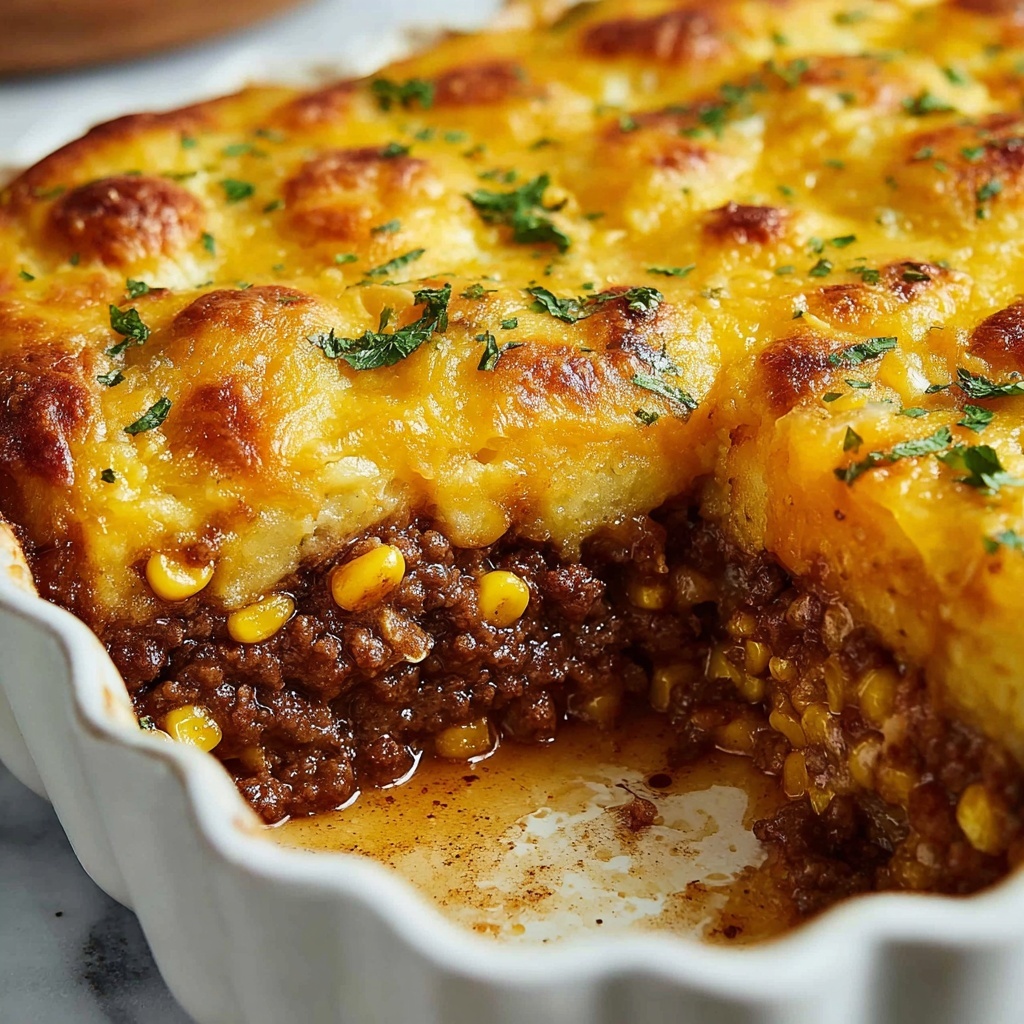 Cowboy Casserole Dinner: A Hearty and Easy Family Favorite Recipe - Recipe Image