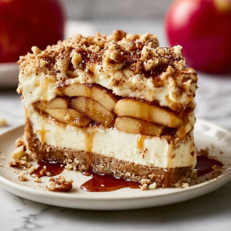 Best Apple Pie Stuffed Cheesecake Recipe
