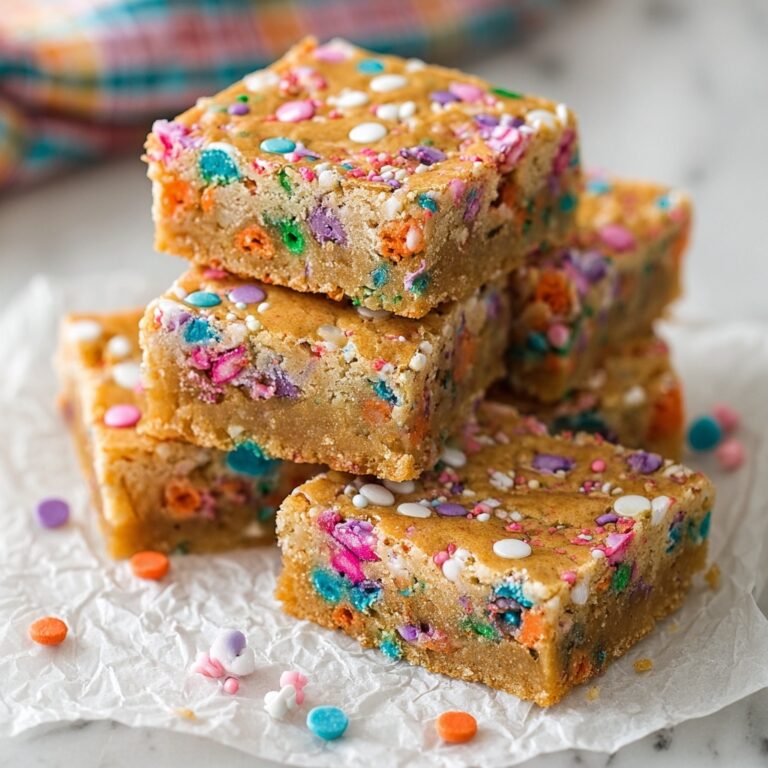 Funfetti Blondies Recipe