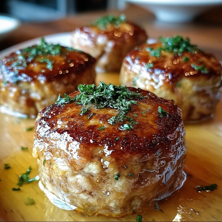 Garlic Parmesan Chicken Meatloaf Recipe