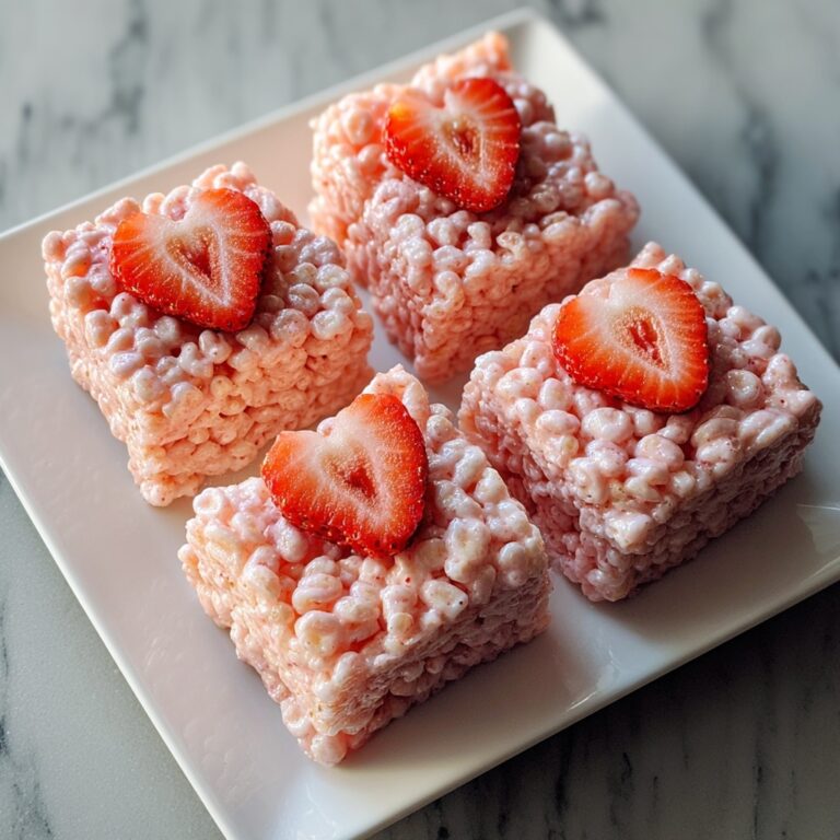 Strawberry Rice Krispie Treats Recipe