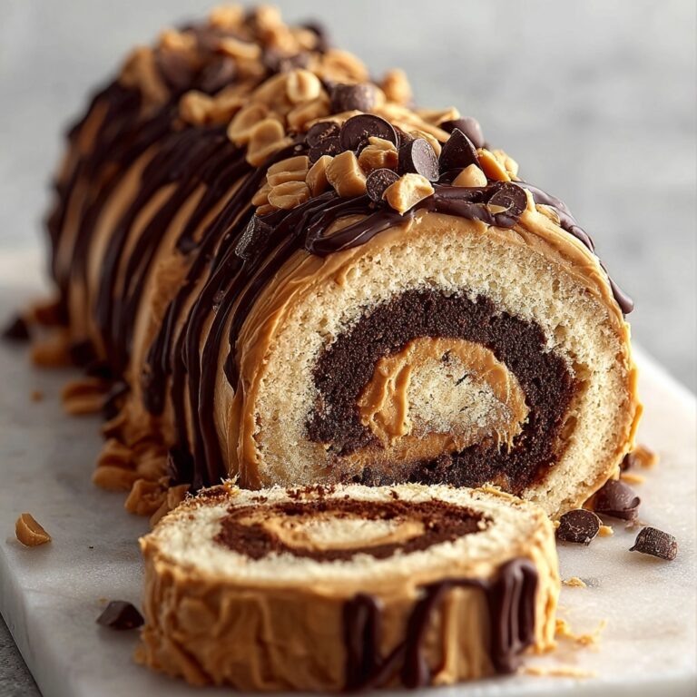 Chocolate Peanut Butter Dream Roll Recipe