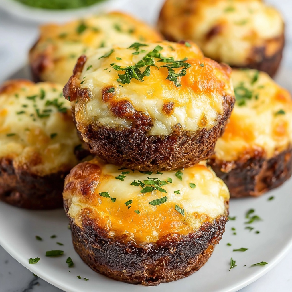 BBQ Mini Meatloaves Recipe - Recipe Image