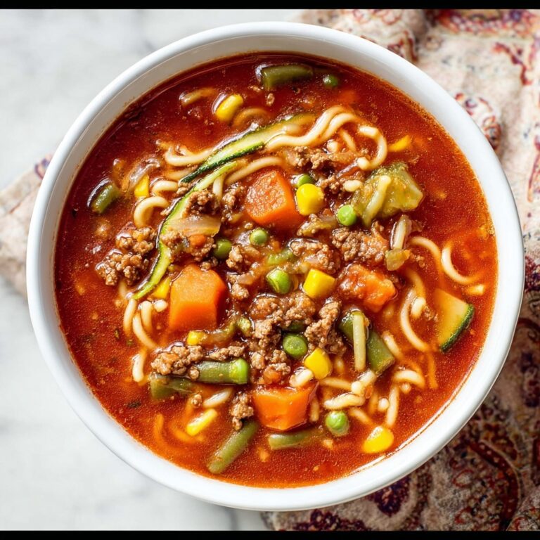 Vegetable Beef Ramen Soup Recipe