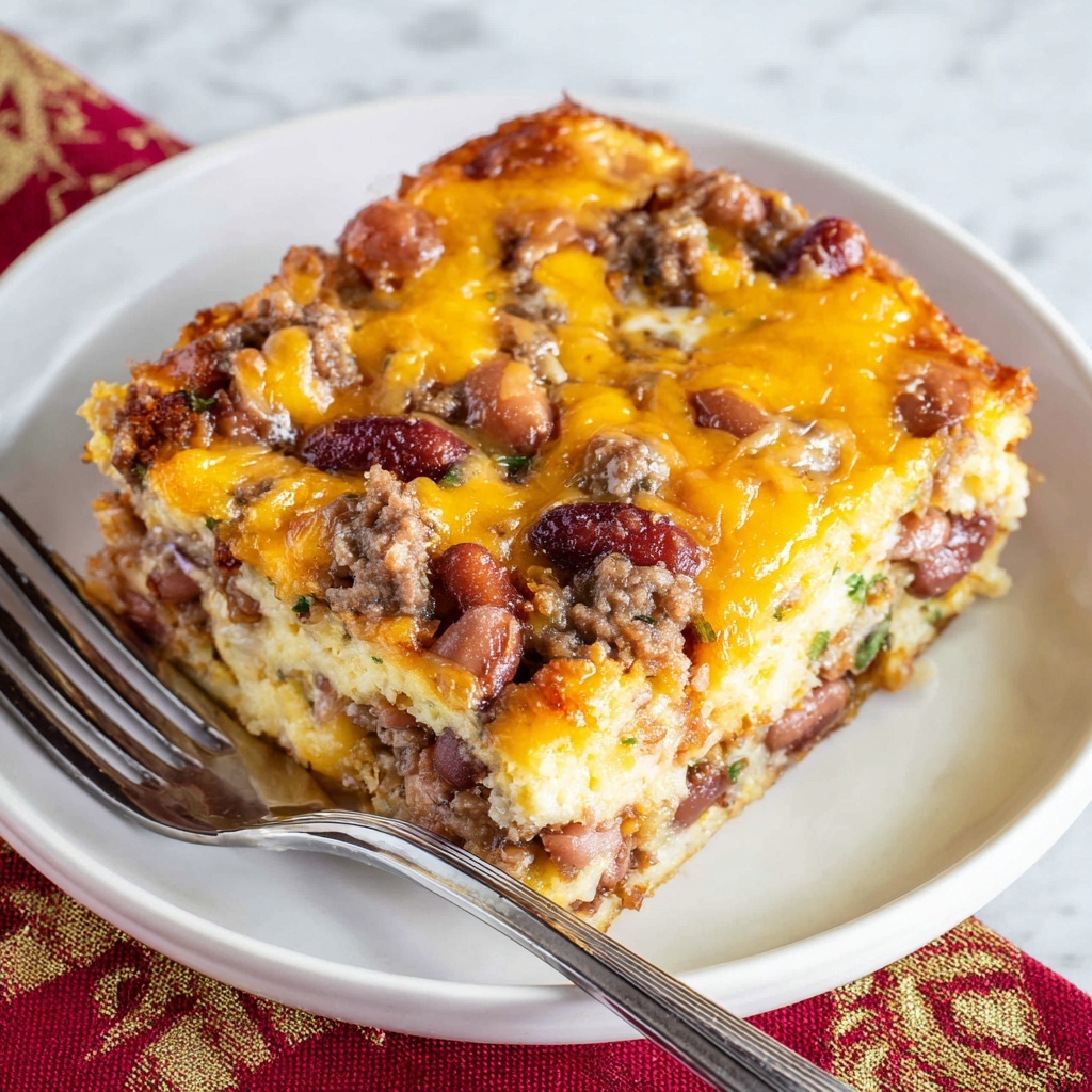 Black Eyed Pea Cornbread Casserole Recipe - Recipe Image