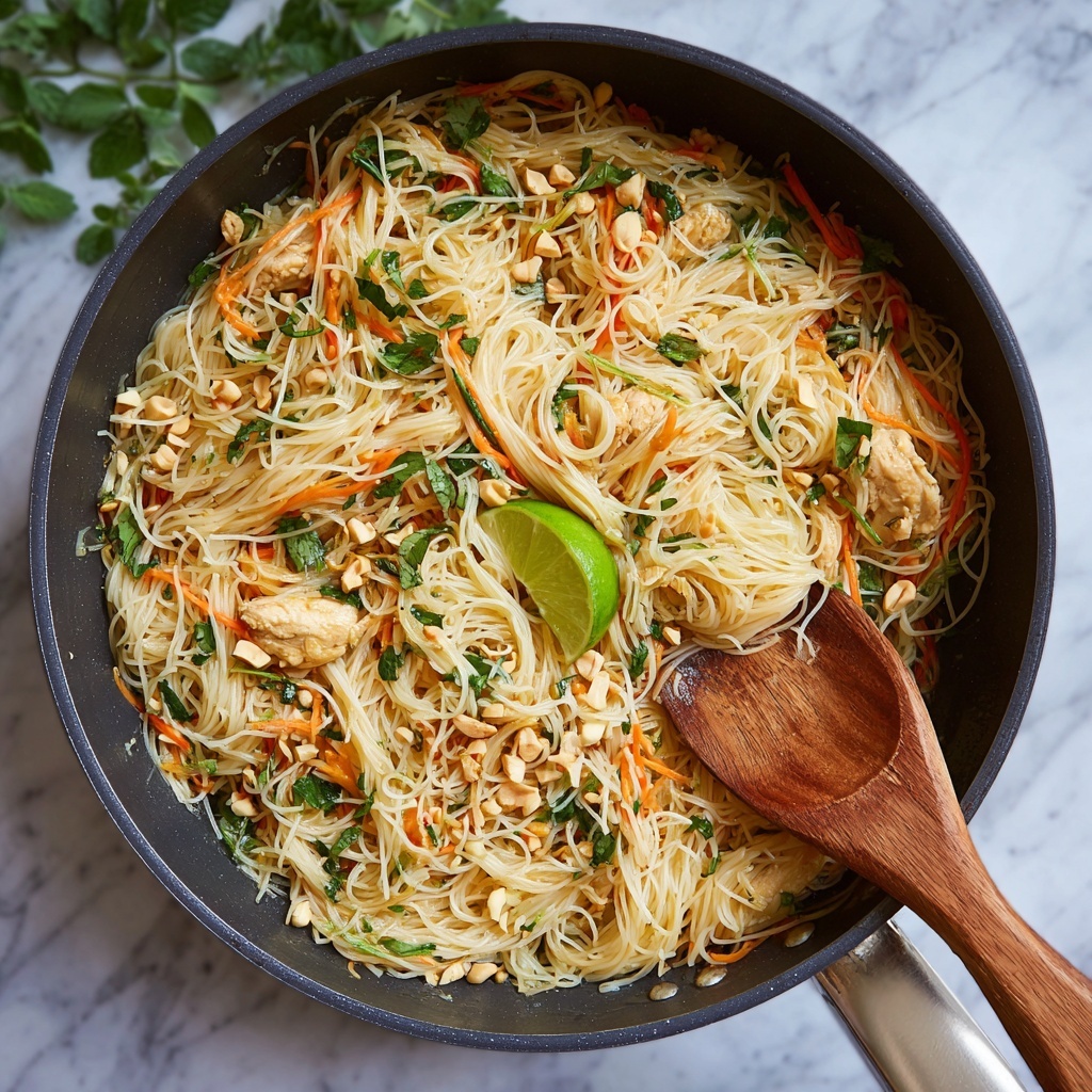 Authentic Chicken Pad Thai Recipe - Recipe Image