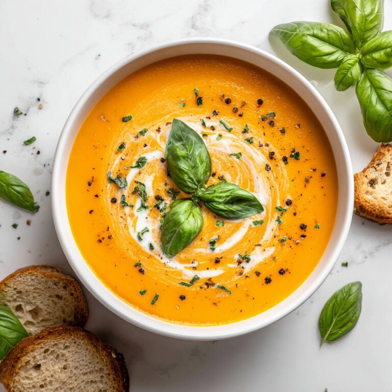 Creamy Tomato Basil Soup Recipe