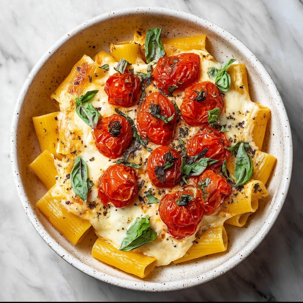 Roasted Tomato and Garlic Ricotta Pasta Recipe - Recipe Image