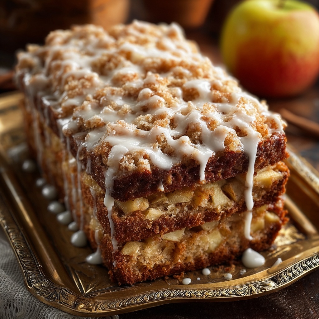 Amish Apple Fritter Bread Recipe - Recipe Image