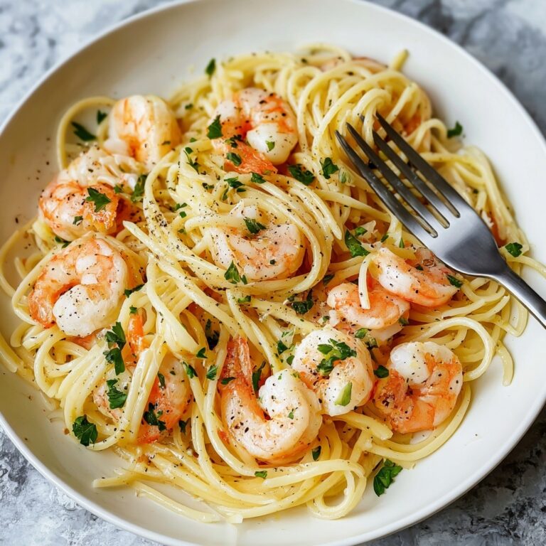 Shrimp Scampi with Angel Hair Pasta Recipe