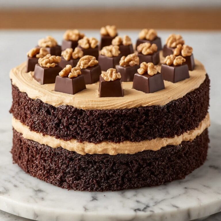 Peanut Butter Chocolate Layer Cake Recipe