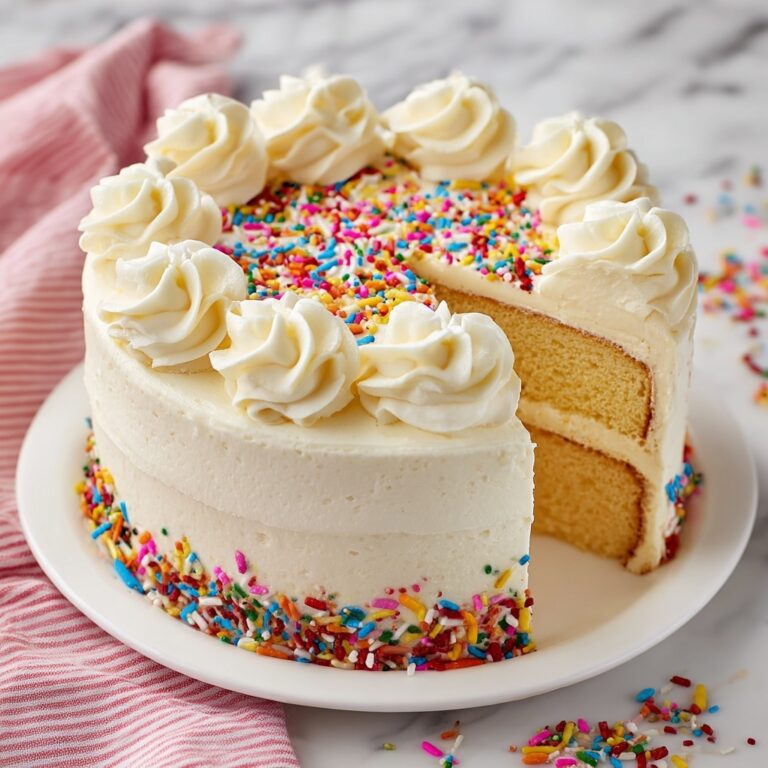 Homemade Vanilla Cake Recipe