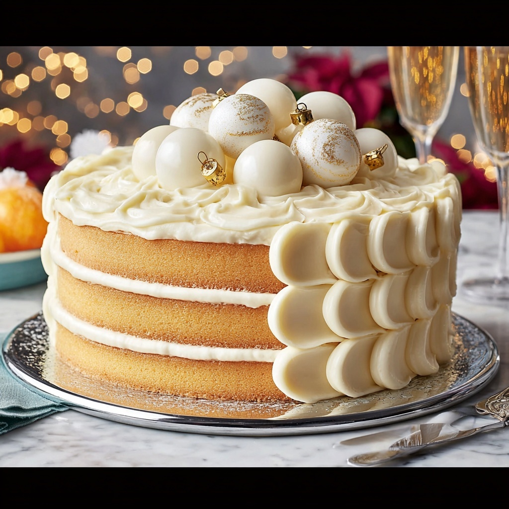 Fantastic Vanilla Velvet Cake with Creamy Frosting Recipe - Recipe Image