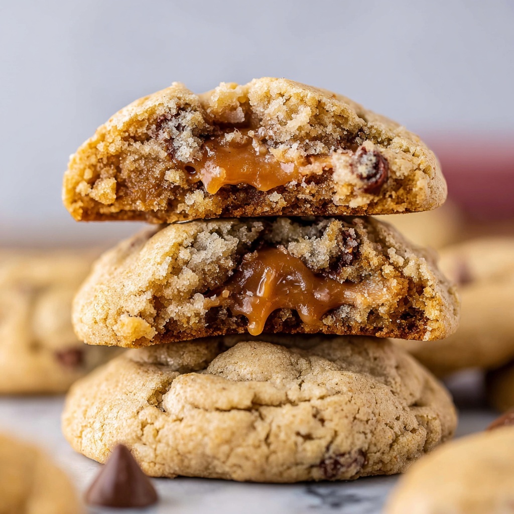 Snickers Stuffed Peanut Butter Cookies Recipe - Recipe Image