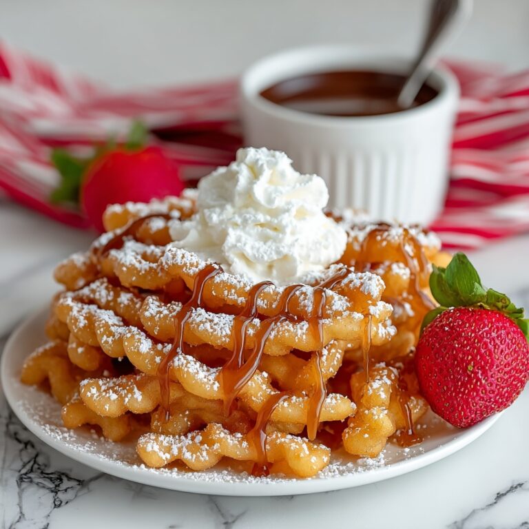 Easy Funnel Cake Fries Recipe
