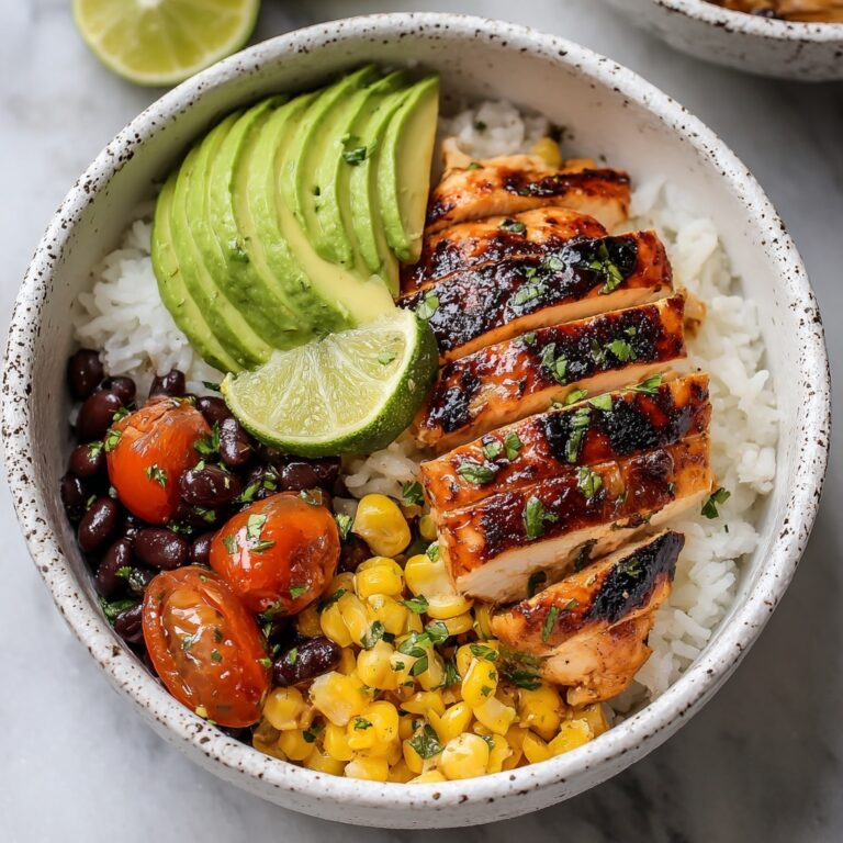 Honey Chipotle Chicken Rice Bowls Recipe