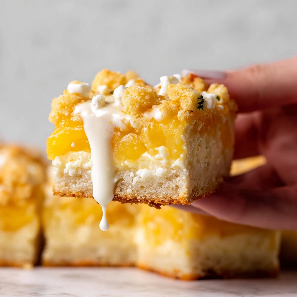 Coconut Mango Bars with Lime Glaze Recipe - Recipe Image