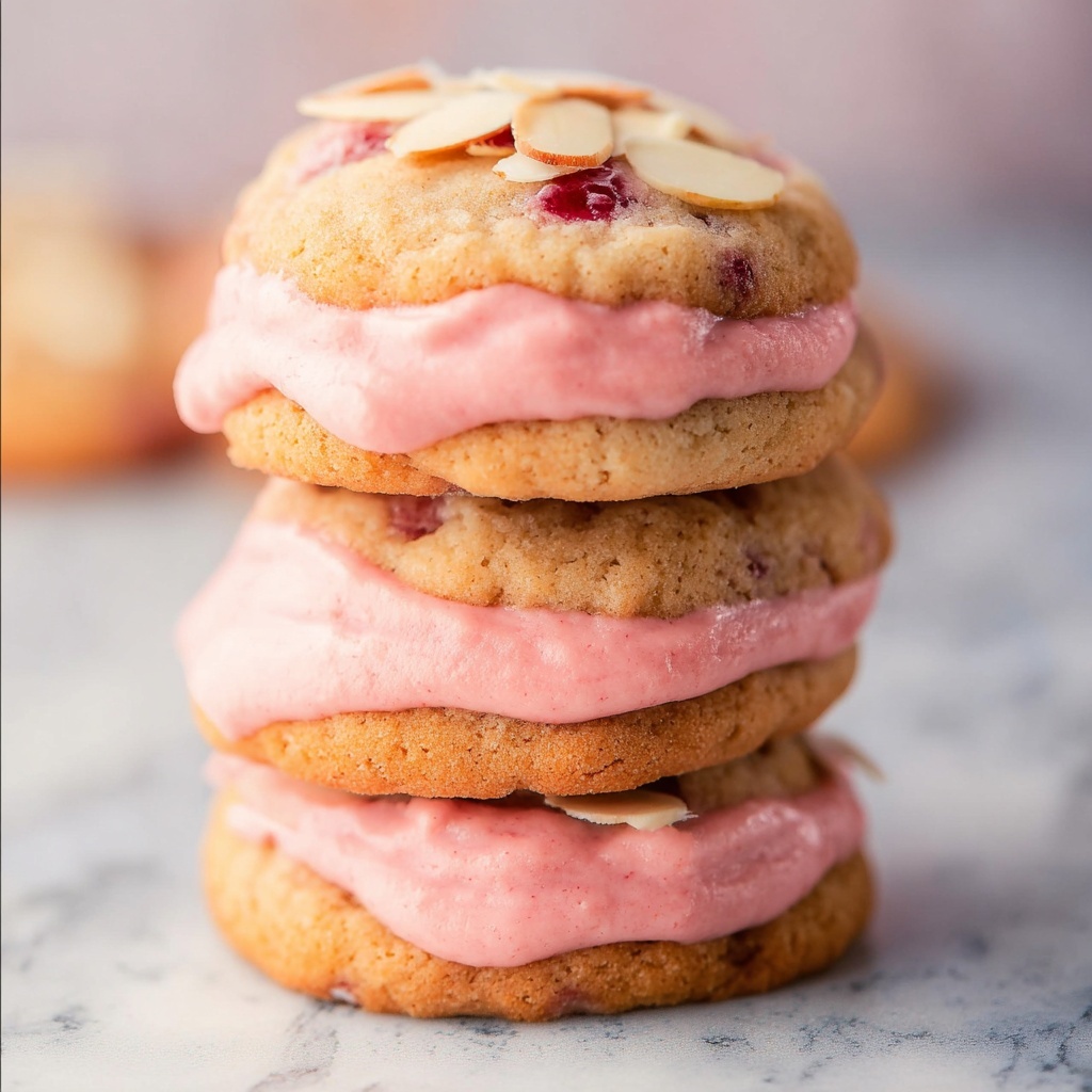 Cherry Almond Amish Sugar Cookies Recipe - Recipe Image