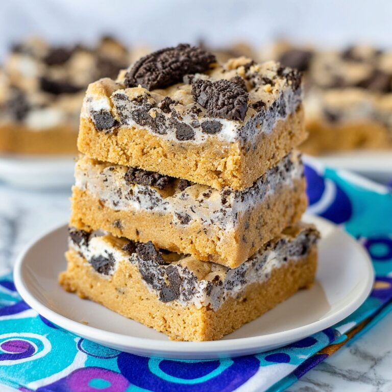 Creamy Cookie Squares Recipe