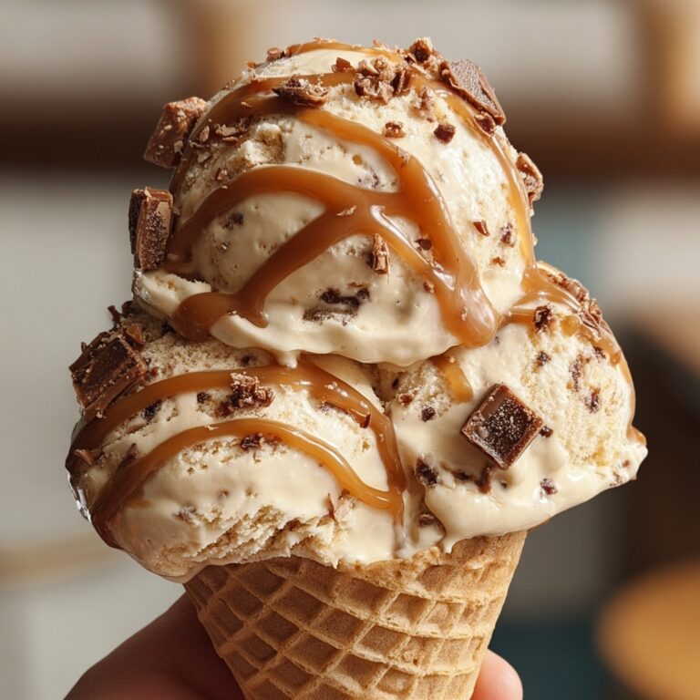 Homemade Salted Caramel Ice Cream Recipe