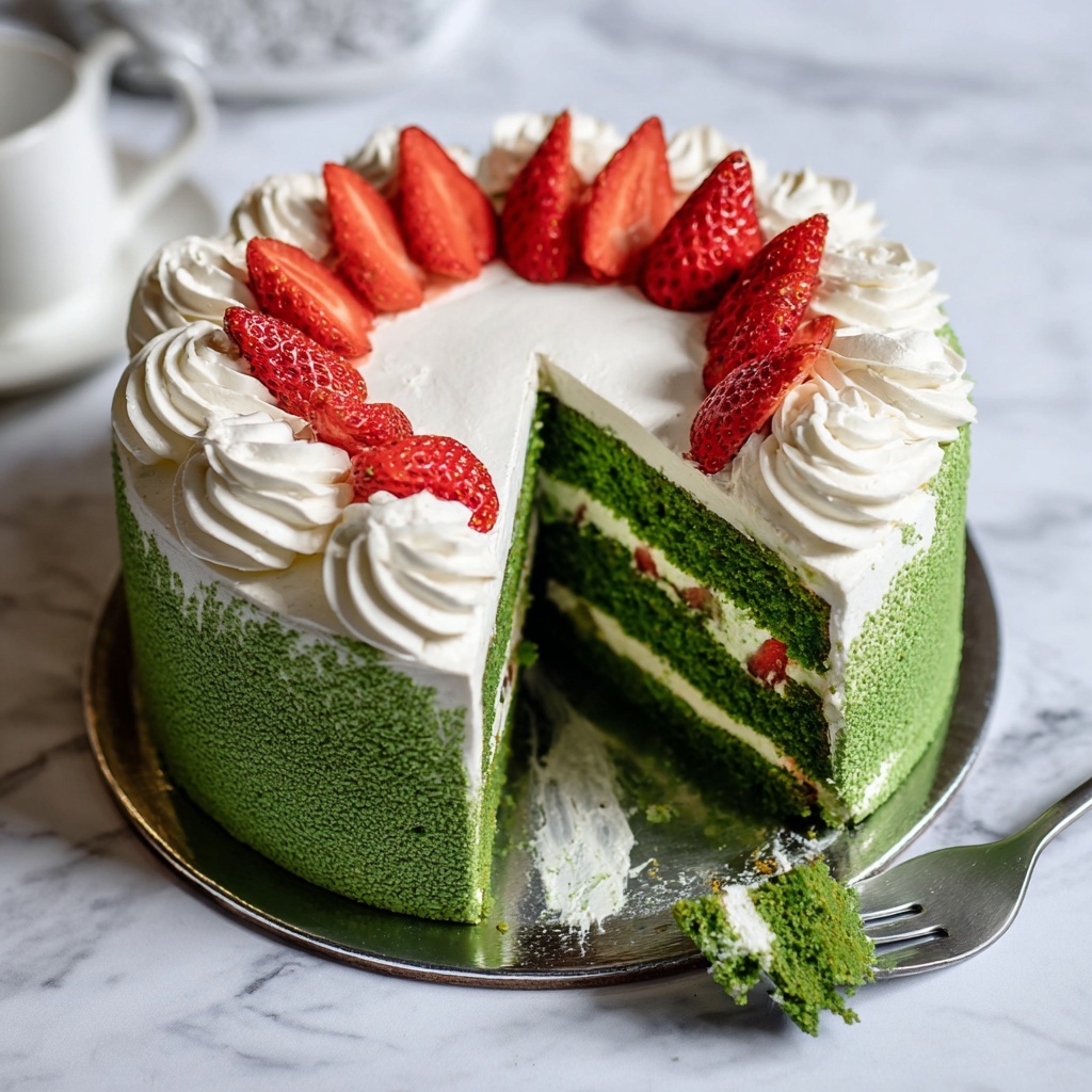 Matcha Tres Leches Cake Recipe - Recipe Image