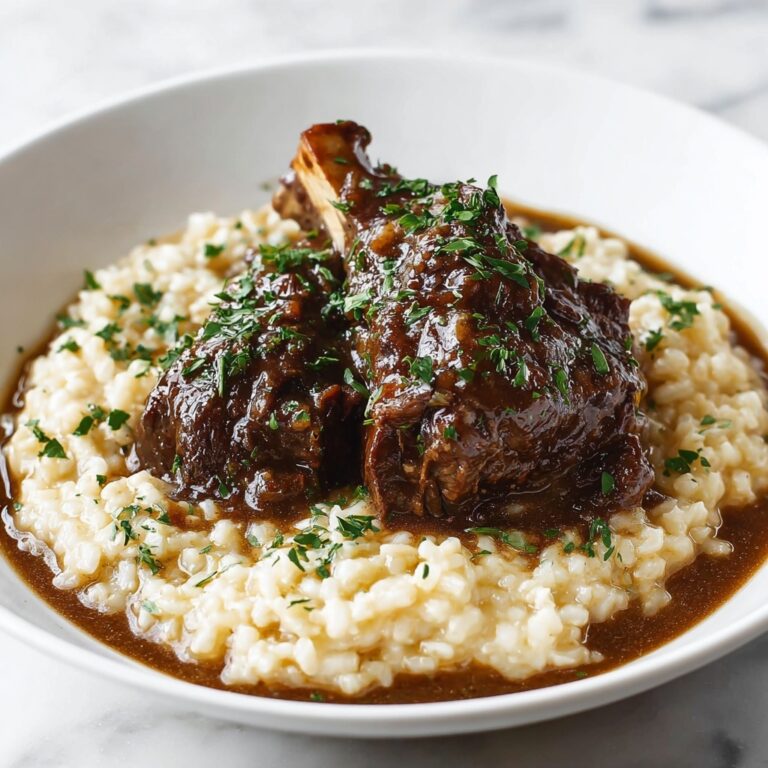 Braised Lamb Shanks in Red Wine with Root Vegetables Recipe