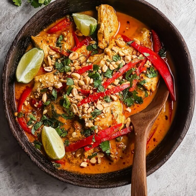Spicy Thai Peanut Chicken Recipe