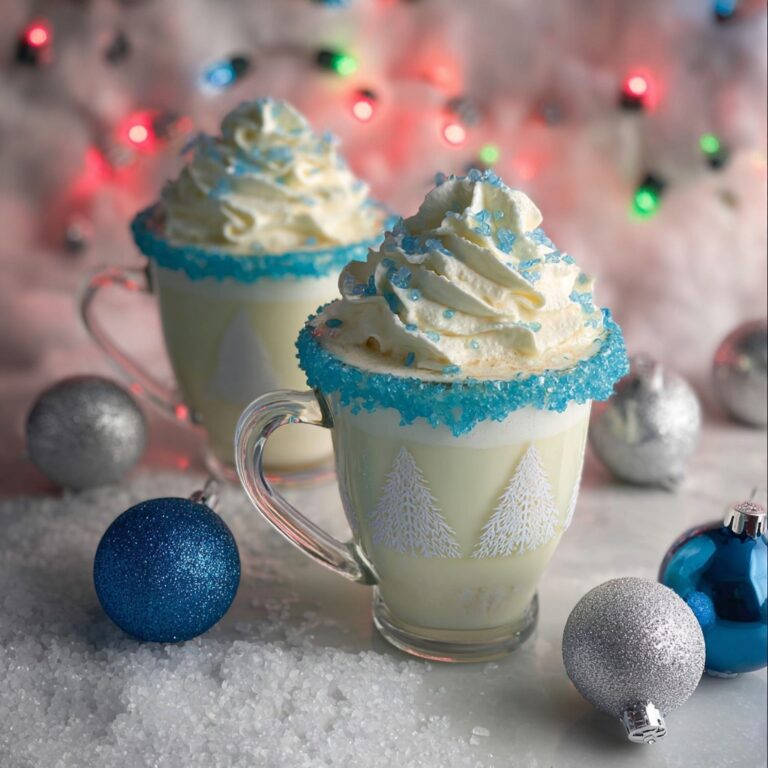 Winter Wonderland White Hot Chocolate Recipe